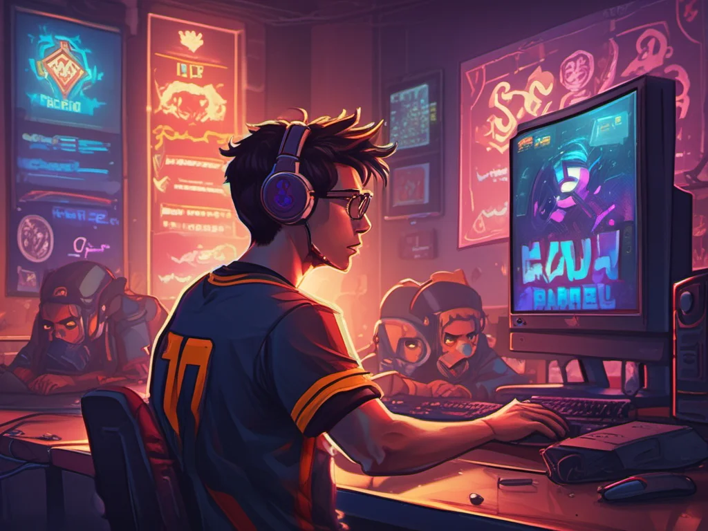 选手赛场竞技Puppey